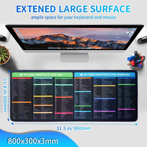 Jianchengart Vs Code Mousepad Para Windows E Mac, Código Do
