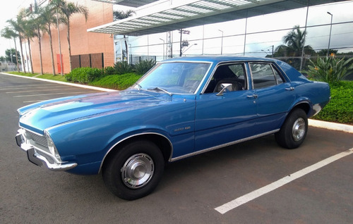 Ford Maverick 4 Portas Azul 1975 Original, 3º Dono, Raridade