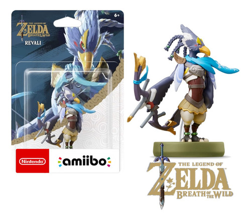 Amiibo Revali Zelda Breath Of The Wild Nintendo / Mathogames