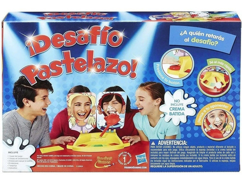 ¡desafío Pastelazo! Juego De Mesa Hasbro Oferta Original