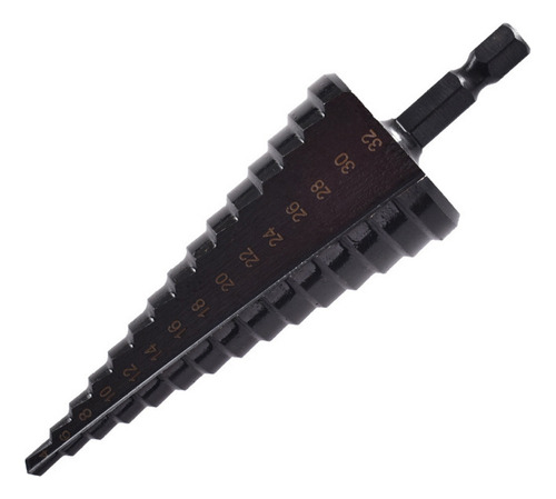 Juego De Brocas Escalonadas Hss Cobalt For Metal, Pvc Y Mad