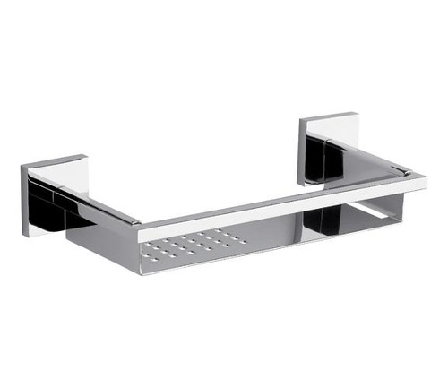 Accesorios Baño Jabonera De Metal Fv Dominic 0168.01r/85m Cr