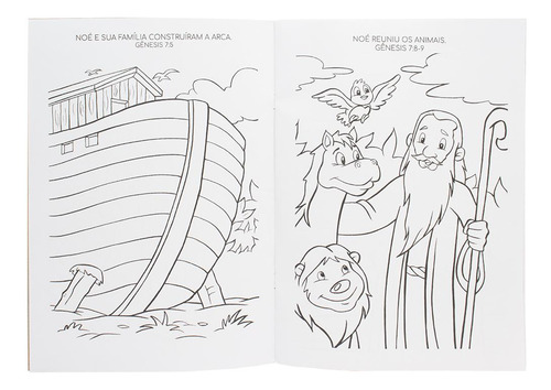Livro Kit Ler & Colorir Bíblia para Colorir a Todolivro Capa Mole Edição 1 em Português 2024 Editora Brasileitura