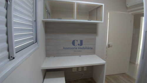 Apartamento Com 3 Dormitórios Para Alugar, 110 M² Por R$ 3.500,00/mês - Parque Campolim - Sorocaba/sp - Ap0883