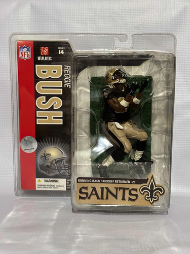 Reggie Bush Nfl Mcfarlane New Orleans Saints Serie 14