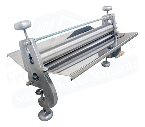 Laminadora Manual De Masa 50cm Rodillo De Acero Inoxidable