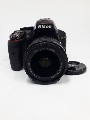 Camara Nikon D5300 Lente 18-55 24mp Video Full Hd 