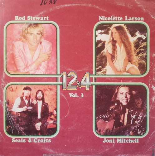 Rod Stewart - Joni Mitchell Y Otros - 12 X 4 Vol 3 Lp