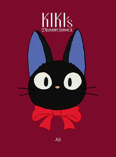 Kiki's Delivery Service: Jiji Plush Journal: (textured Journ