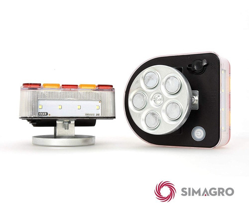 Kit De Luces Indicadoras Led Inalámbrico De Trailer-simagro