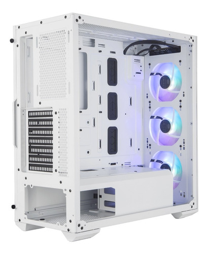 Imagen 4 de 10 de Gabinete Cooler Master Masterbox Td500 Mesh Blanco Argb