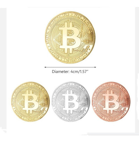 Bitcoin Crypto Moneda Colección (pack X 3 Bitcoin)