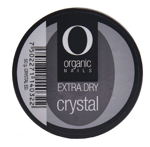 Polvo Acrílico Crystal Extra Dry 50g Organic Nails