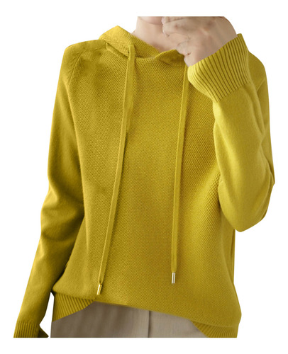 Blusa Delgada De Manga Larga Lisa Para Mujer