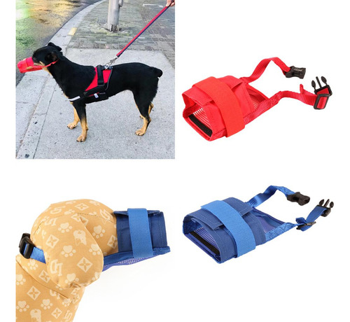 2pack Ajustable Perro Saliente Para Ladrar Mordiendo