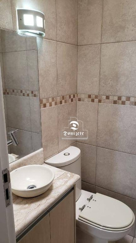 Cobertura Com 3 Dormitórios À Venda, 111 M² Por R$ 930.000,01 - Casa Branca - Santo André/sp - Co11524