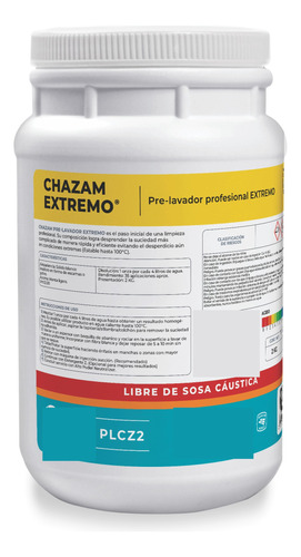 Chazam Extremo - Prelavador Alta Potencia 2 Kilos