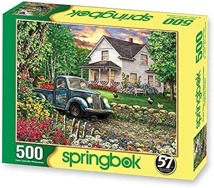Springbok Puzzle De 500 Piezas Simpler Times - Fabricado En