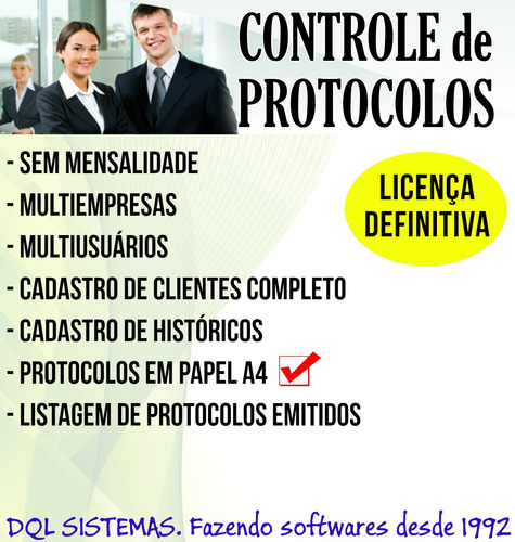Programa Controle De Protocolos - Teste Grátis Por 10 Dias