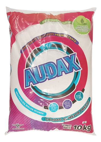 Detergente En Polvo Audax® Multiusos Biodegradable 10 Kg