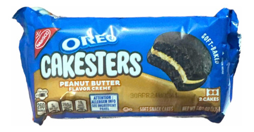 Oreo Cakesters Peanut Butter 57gr