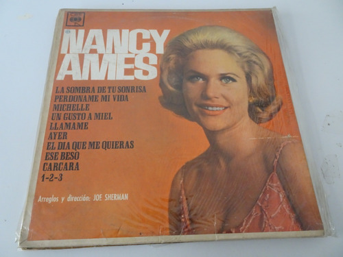 Nancy Ames - La Sombra De Tu Sonrisa - Vinilo Beatles Cover