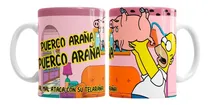 Comprar Tazas Los Simpsons Homero Simpson Lisa Simpson Con Caja