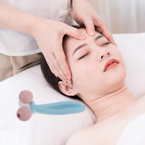 Masajeador Manual Face Roller Skincare Essentials