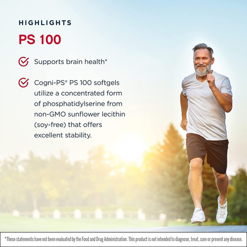 Jarrow Formulas Fosfatidilserina Ps 100 100mg X 120 C