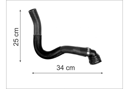Manguera Radiador Su Cauplas Fiat Punto 1.3 Jtd