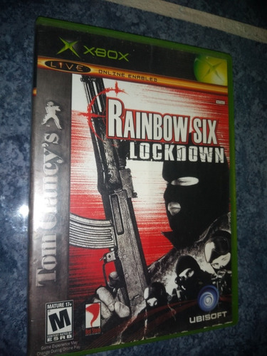 Xbox Clásico Video Juego Rainbow Six Lockdown Completo