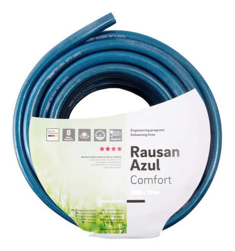 Manguera Riego Rehau Rausan Blue 1 Pulgada X 50mts