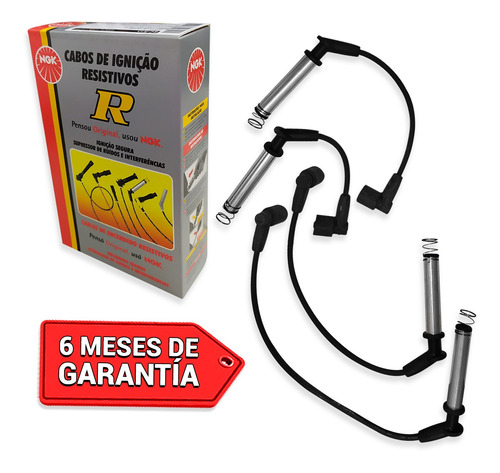 Cable De Bujia Fiat Palio 1.8 05-10 Ngk Con Garantia