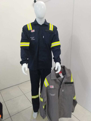 Imagem 7 de 8 de Roupas Nr10 Antichamas Atpv 11 Com Reforço Entre Pernas