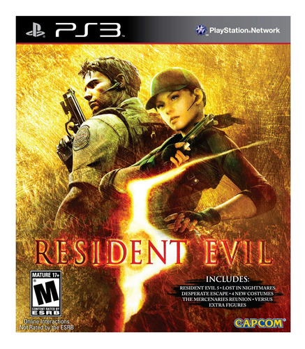 Resident Evil 5 Gold Edition ~ Videojuego Ps3 Español