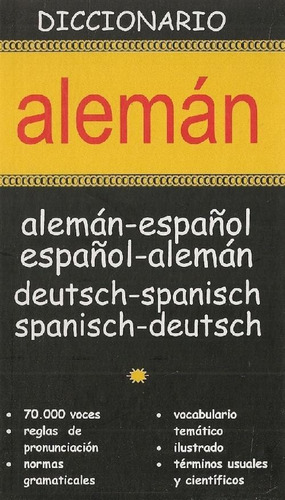 Libro Diccionario Alemán-español Español-alemán De Lu Librer