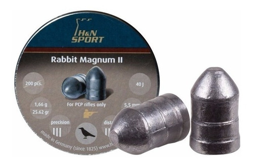 Diabolos H&n Rabbit Magnum Ii X 200 (5.5 Mm) Cod2906