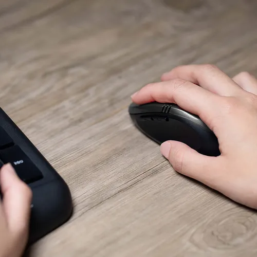 Mouse Inalámbrico Klipxtreme Kmw-330bk Negro