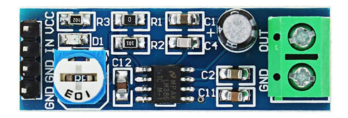 Módulo Amplificador De Áudio Mono Hiletgo 5pcs Lm386 200 Vez