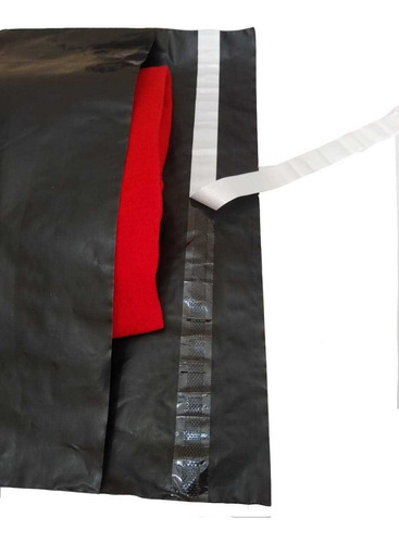 Bolsas Ecommerce Inviolable Regalo 40x50 Lisas Negras X100u