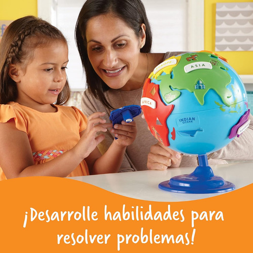 Learning Resources Puzzle Globe Rompecabezas Geográfico