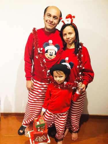 Pijama De Navidad De Mickey Y Minnie Toda La Familia