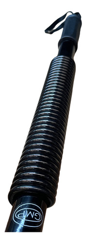 Barra Resistencia Brazos Pecho Ejercicio Resorte 60 Kg Gmp Color Negro