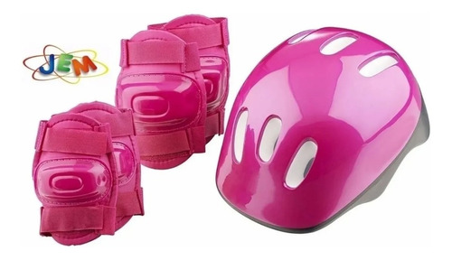 Casco Codera Y Rodillera Para Skate,roller,bici,patin Srj