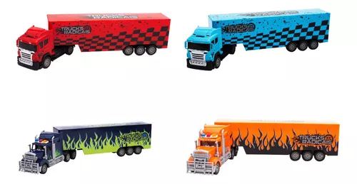 Caminhão Carreta de Controle Remoto - Big Truck - Sortido - Unik Toys