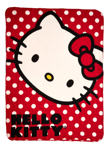 Sanrio Hello Kitty, Manta De Forro Polar Con Diseño De Lunar