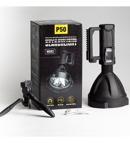 Sd Lámpara Portátil De Copa Óptica Supergrande Con Conector