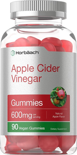 Horbaach Vinagre Sidra Manzana 600 Mg 90 Gomitas