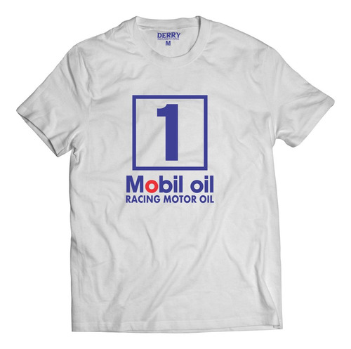 Remera Mobil 1 Racing Motor Oil