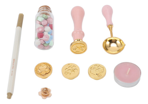 Pastillas De Cera De Sellado Para Retro Conjunto Sellos 9pcs